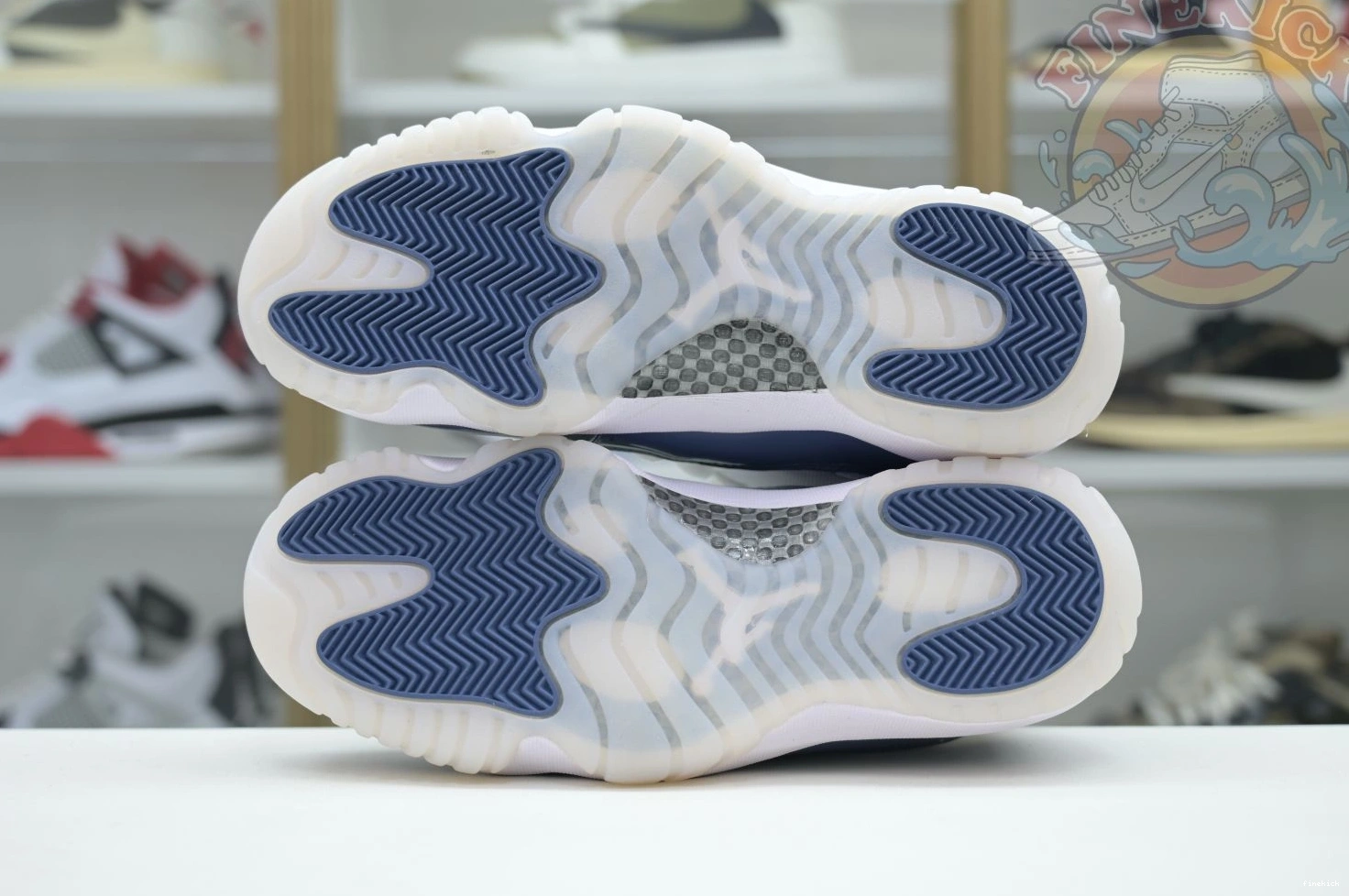 Air Blue” 11 Jordan Jordan Low“Diffused 1121